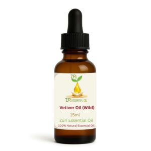 Vetiver Oil – Wild (Chrysopogon zizanioides)